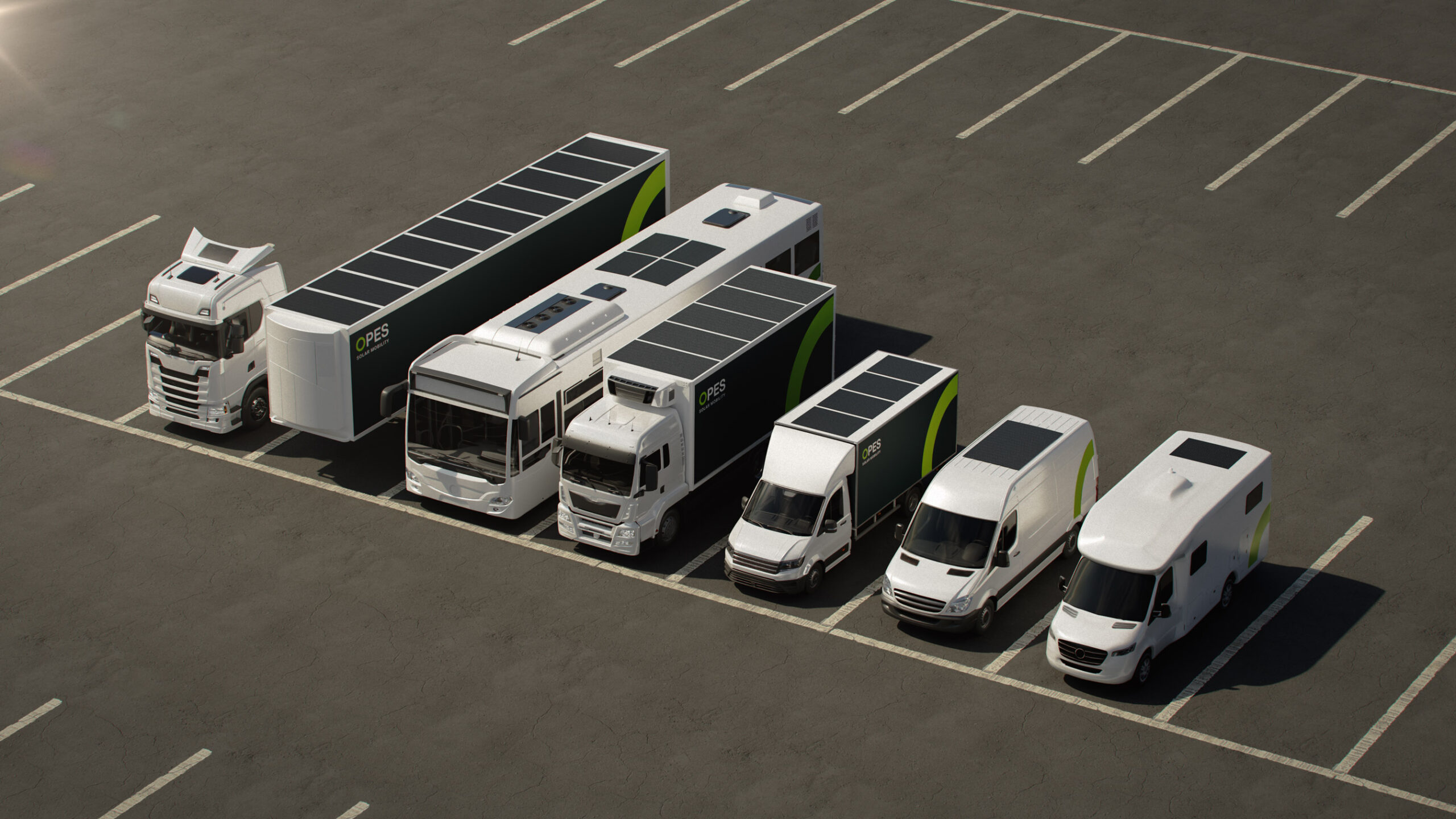Fahrzeuge mit O.Motion Solarmodulen